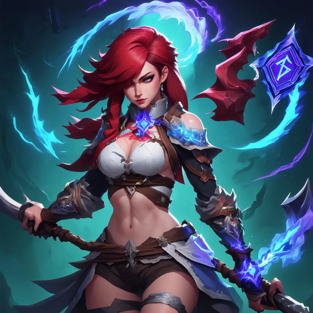 Katarina AD Build bảng ngọc