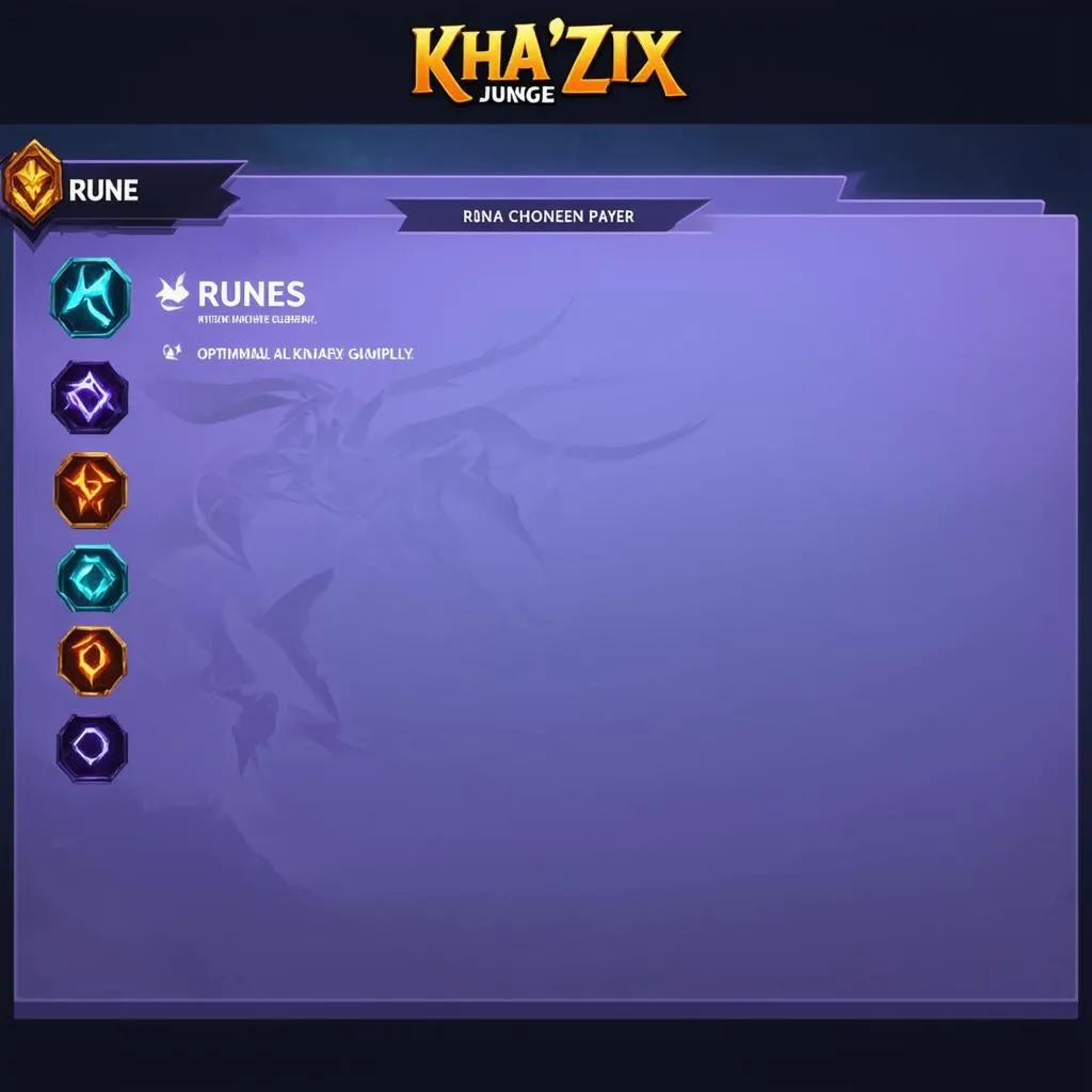 Kha'Zix JG Runes