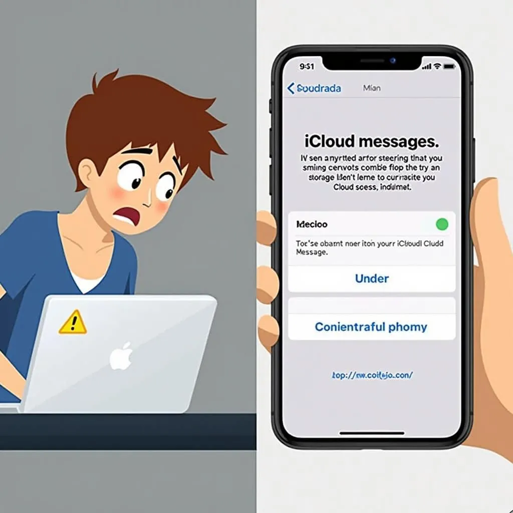 Không xem được tin nhắn trên iCloud phải làm sao?