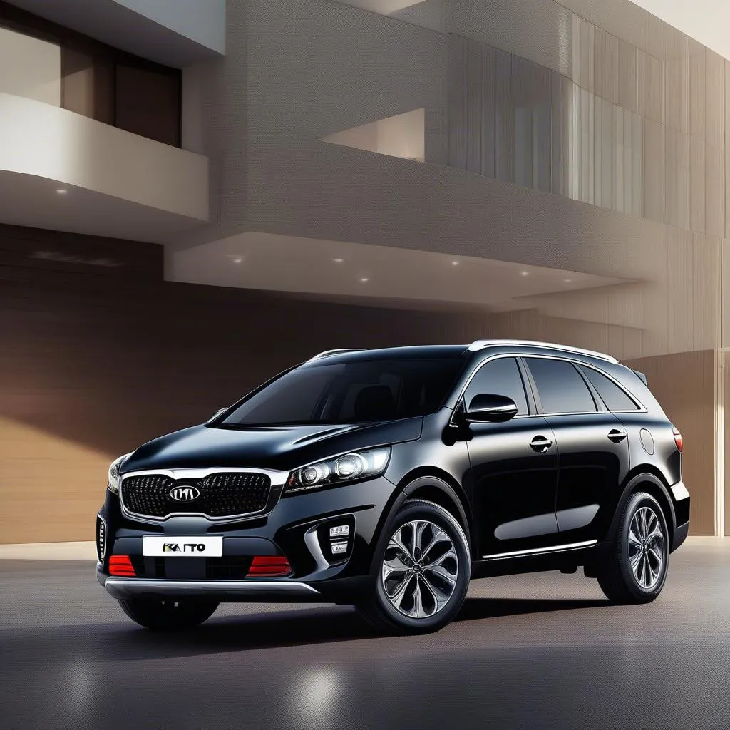 Kia Sorento 7 chỗ ngoại thất hiện đại