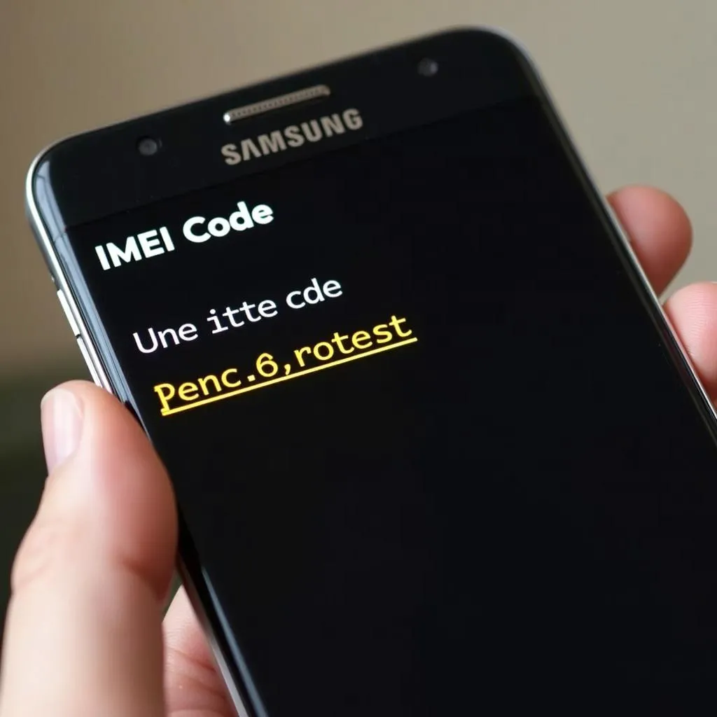 Kiểm tra mã IMEI trên điện thoại Samsung