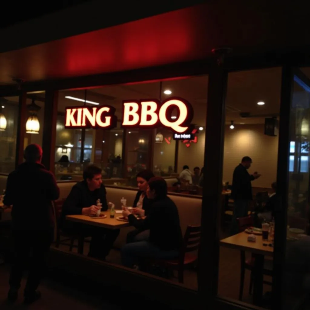 Không gian nhà hàng King BBQ