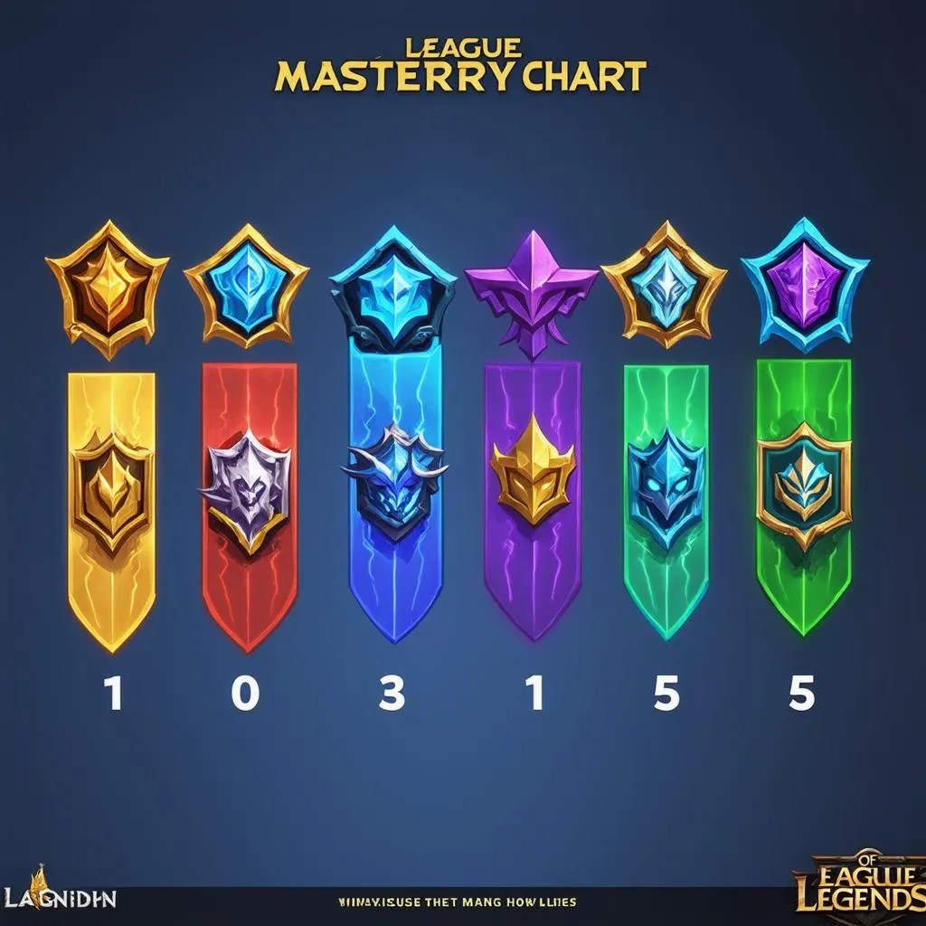 League Mastery Chart Level