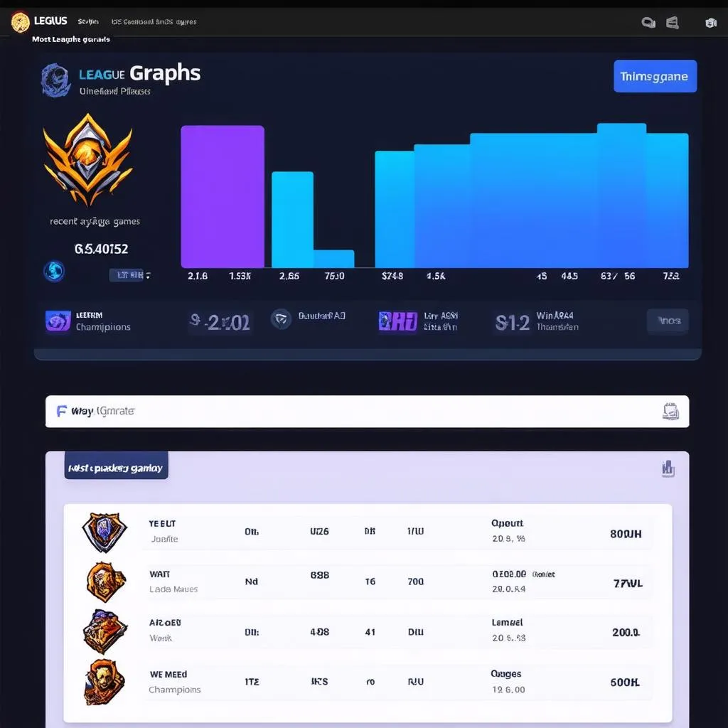 League of Graphs: Bí Kíp Nâng Cao Kỹ Năng Và Phân Tích Trận Đấu Liên Minh Huyền Thoại
