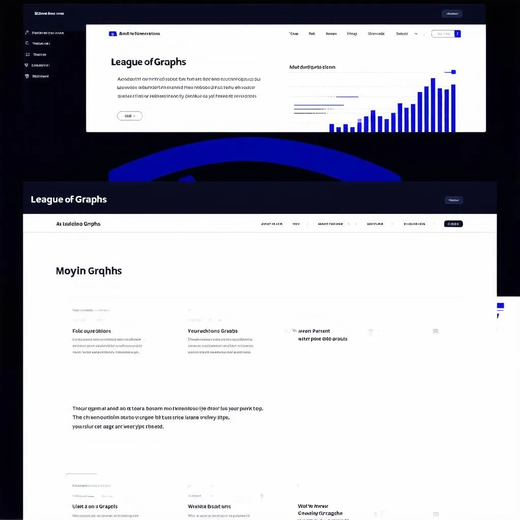 Giao diện League of Graphs