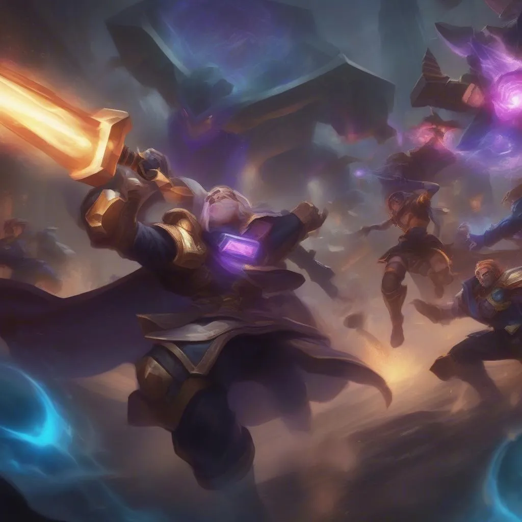 Gameplay of League of Legends