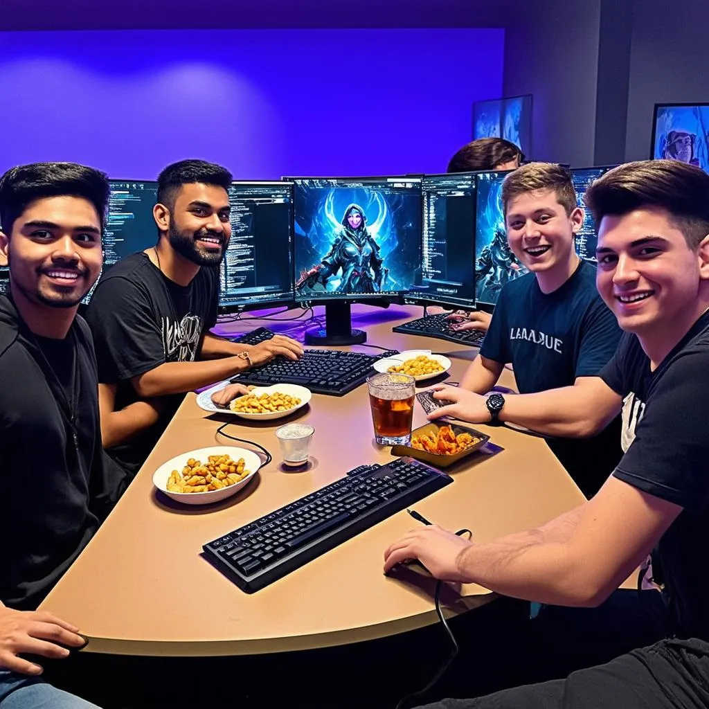 league of legends lan game