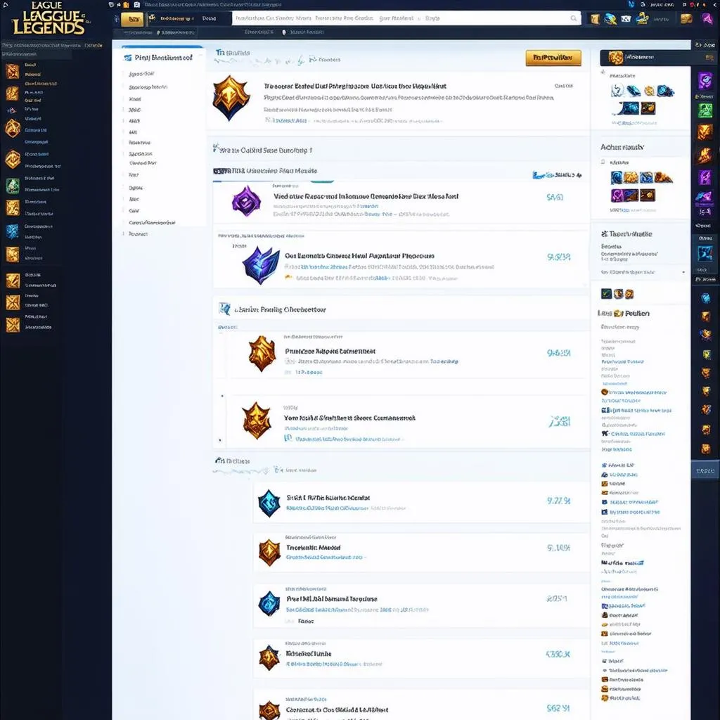 League of Legends Probuilds