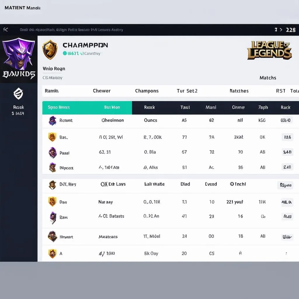 League profile