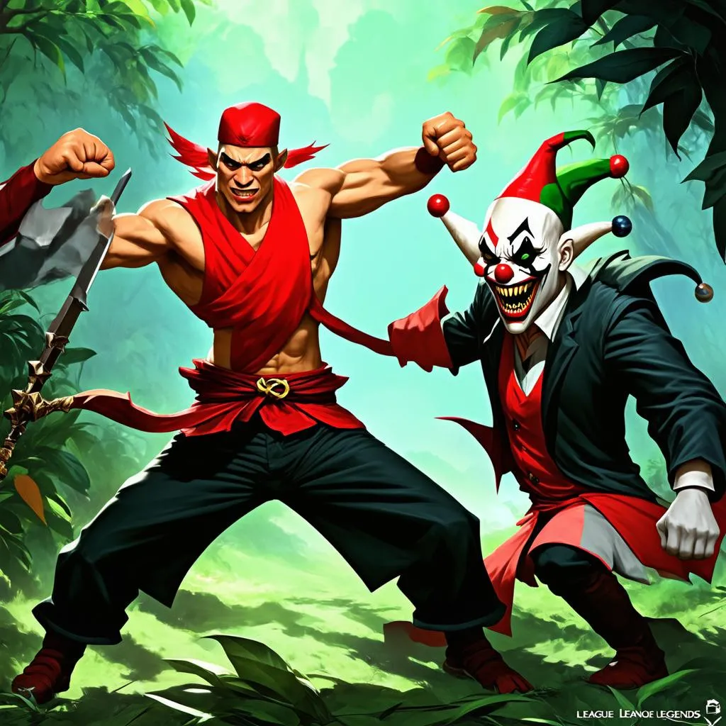 Lee Sin khắc chế Shaco