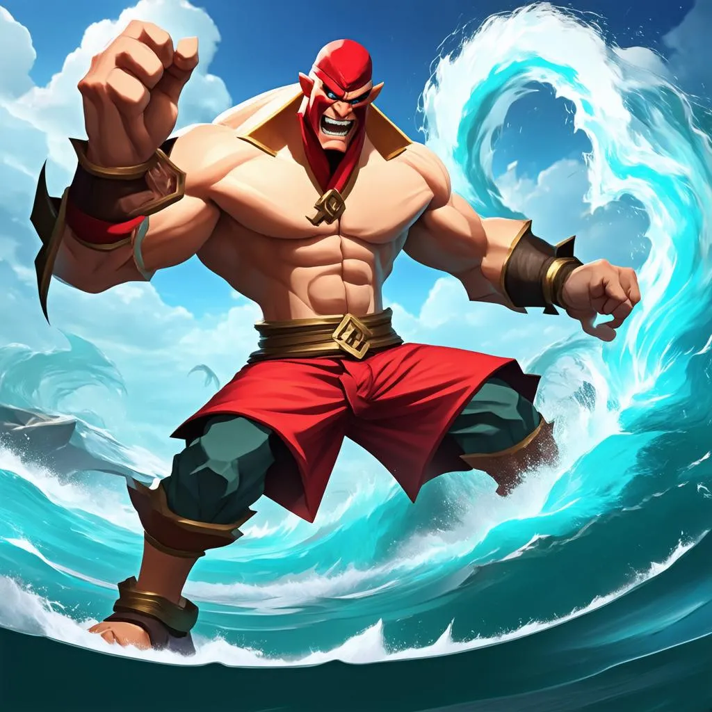 Kỹ năng Storm Surge của Lee Sin