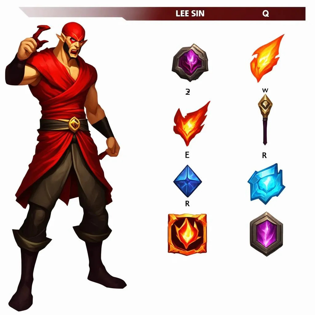 Lee Sin Support Skills and Items