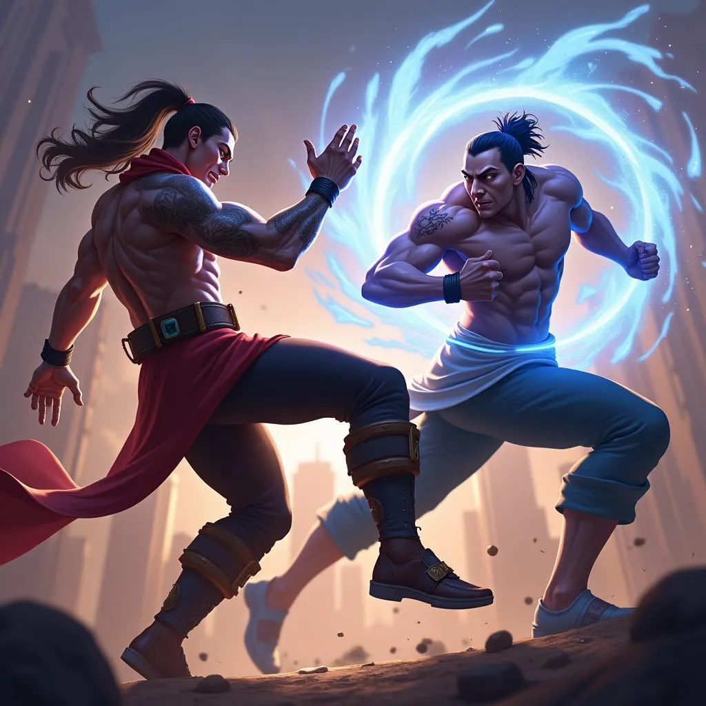 Lee Sin và Aram đường giữa