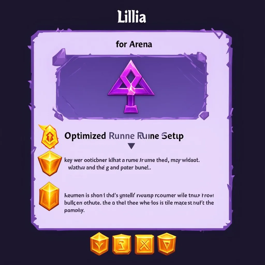 Lillia Arena Build: Ngọc bổ trợ