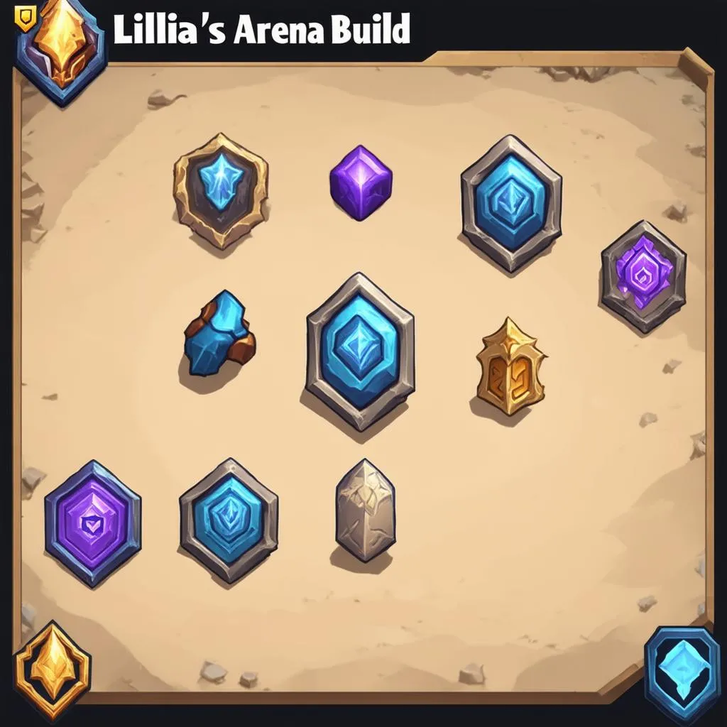 Lillia Arena Build: Trang bị