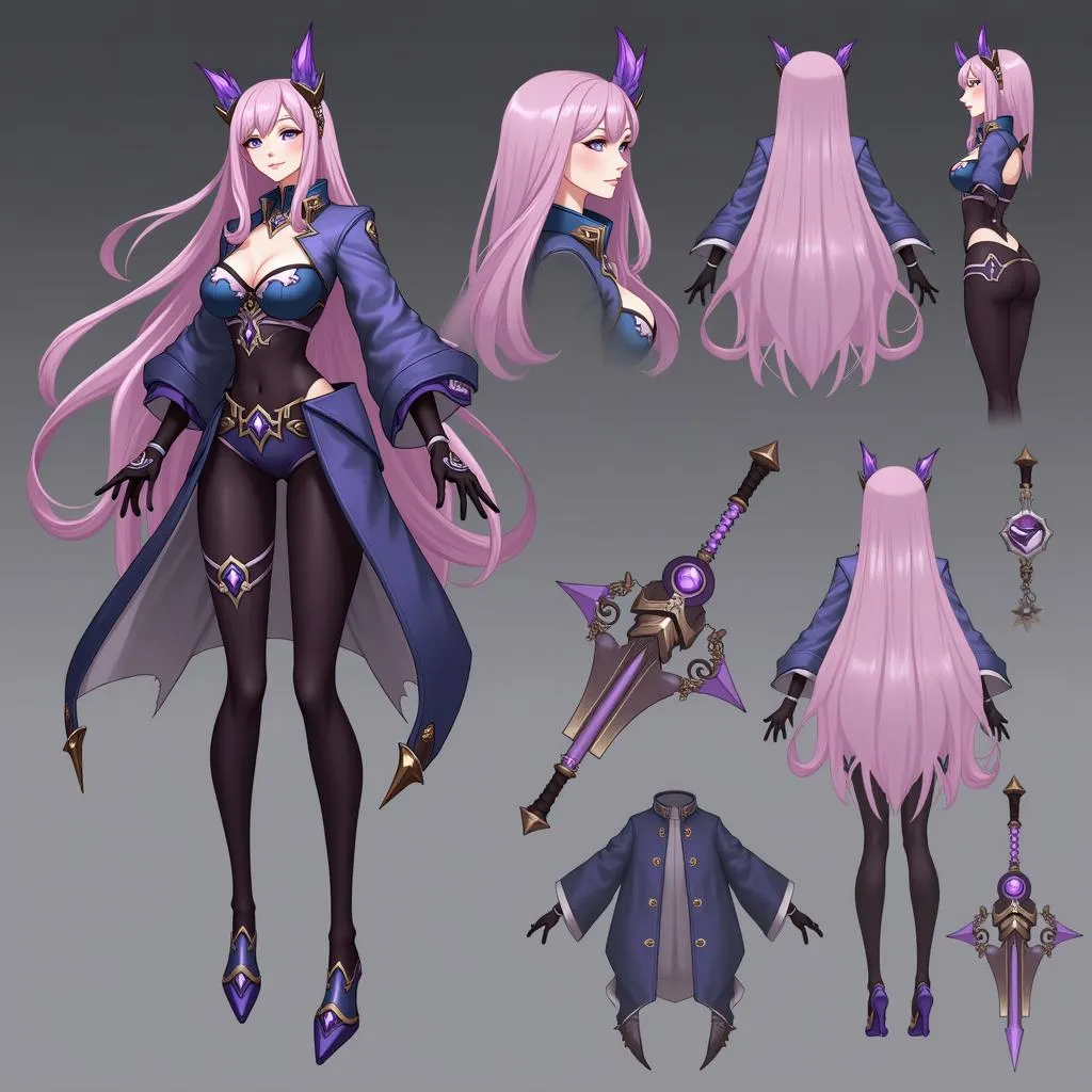 Lillia K/DA All Out Skin