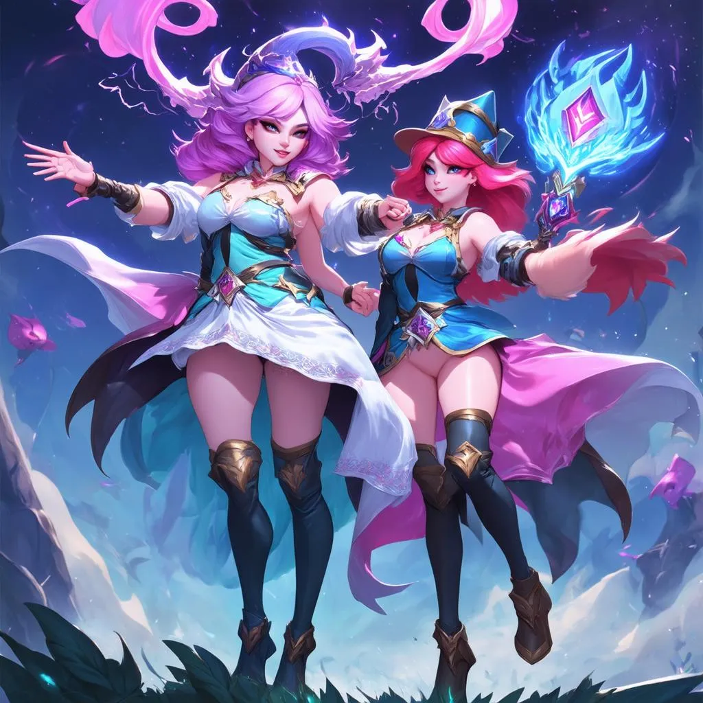 Lulu Hỗ trợ Miss Fortune