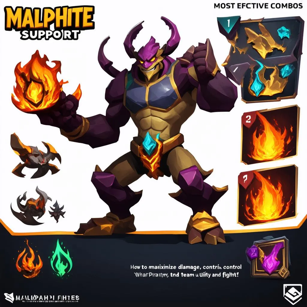 Combo Malphite Support