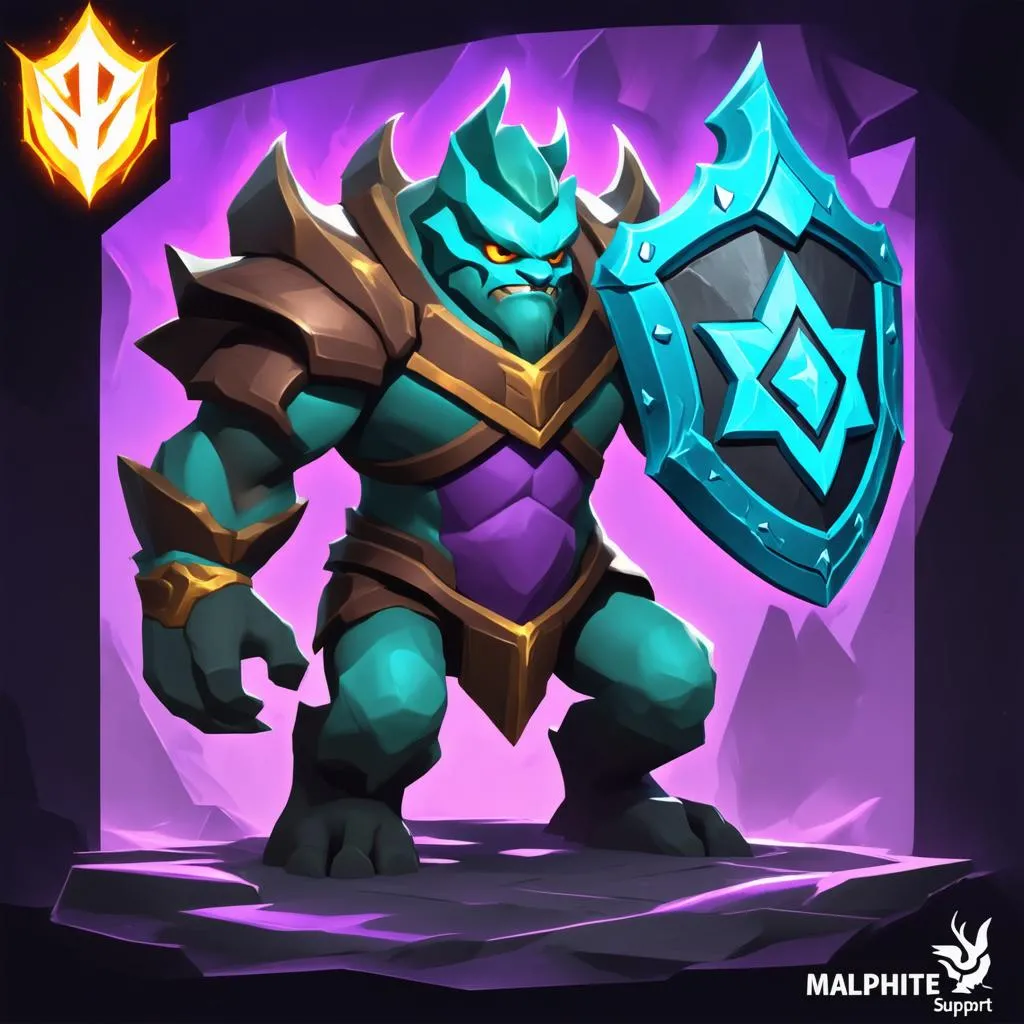 Hướng dẫn Malphite Support