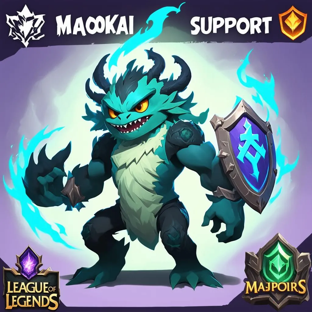 Hướng dẫn build Maokai support