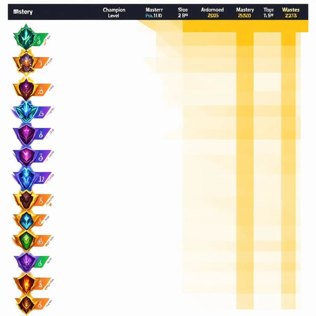 League of Legends Mastery Chart: Bí mật đằng sau những con số