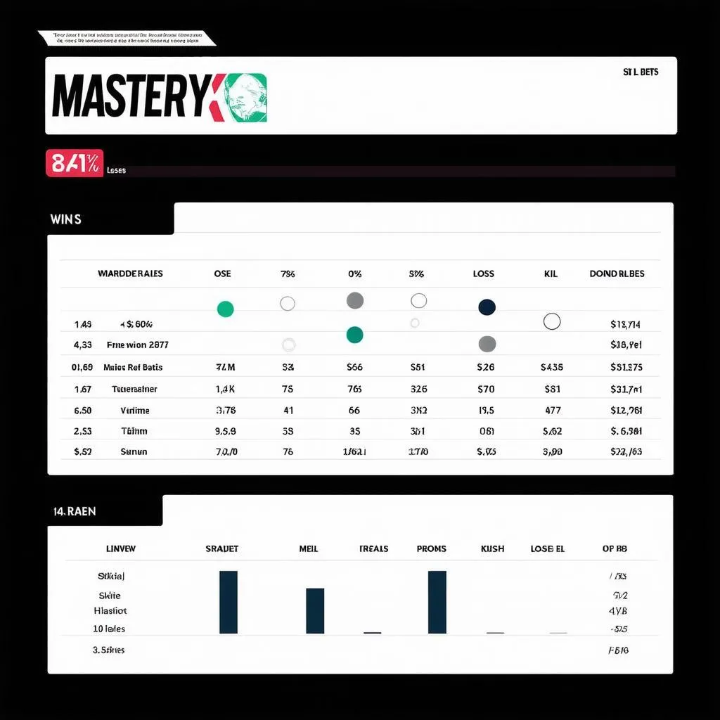 Thông tin trên mastery charts