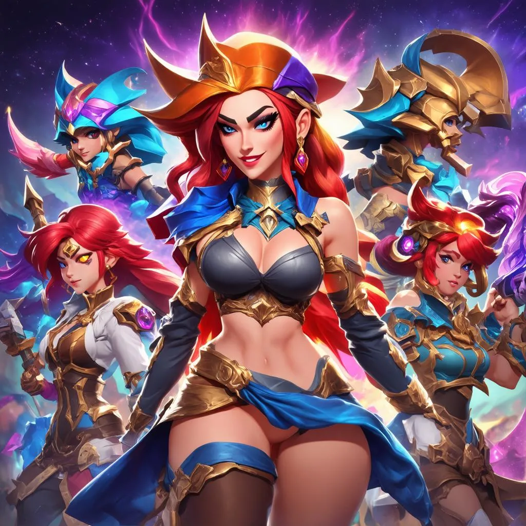 miss fortune đội hình