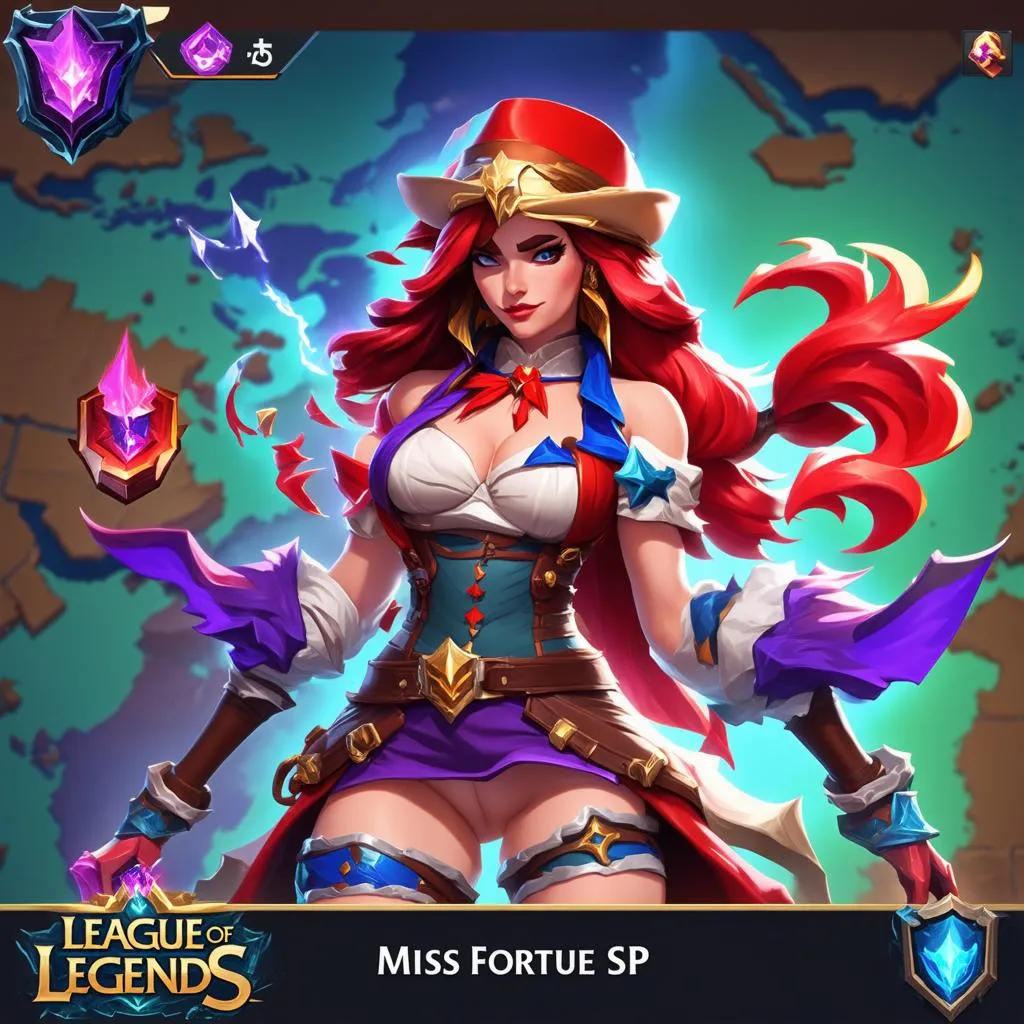 Miss Fortune SP lên đồ