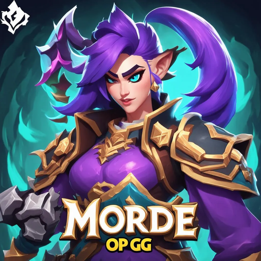 Morde OP GG: Bí mật về vị tướng mạnh mẽ và sự trỗi dậy của Bóng Ma Hắc Ám