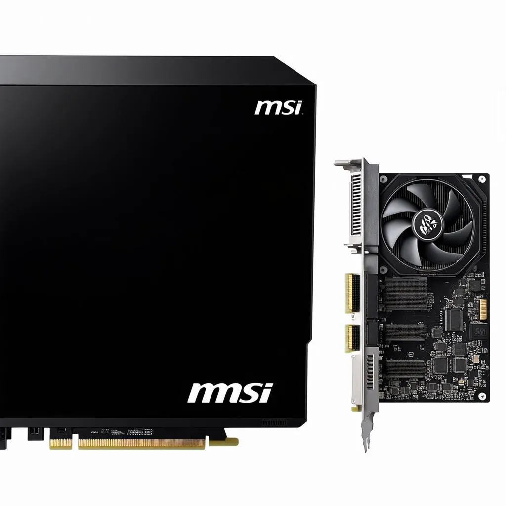 Build PC với card đồ họa MSI GTX 1050 Ti Gaming X 4GB