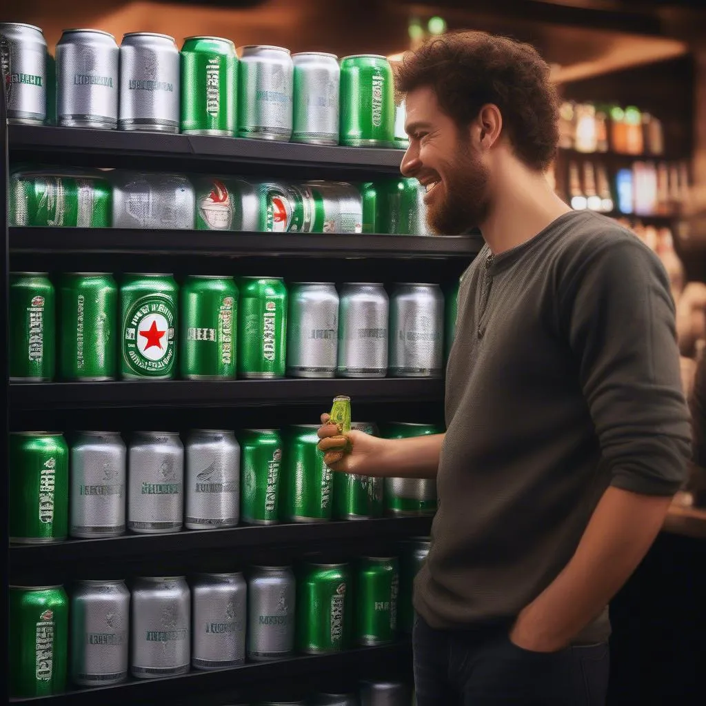 Mua bia Heineken Bạc 330ml uy tín