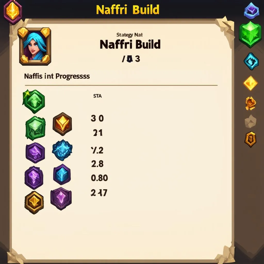 Naffiri build thăng cấp