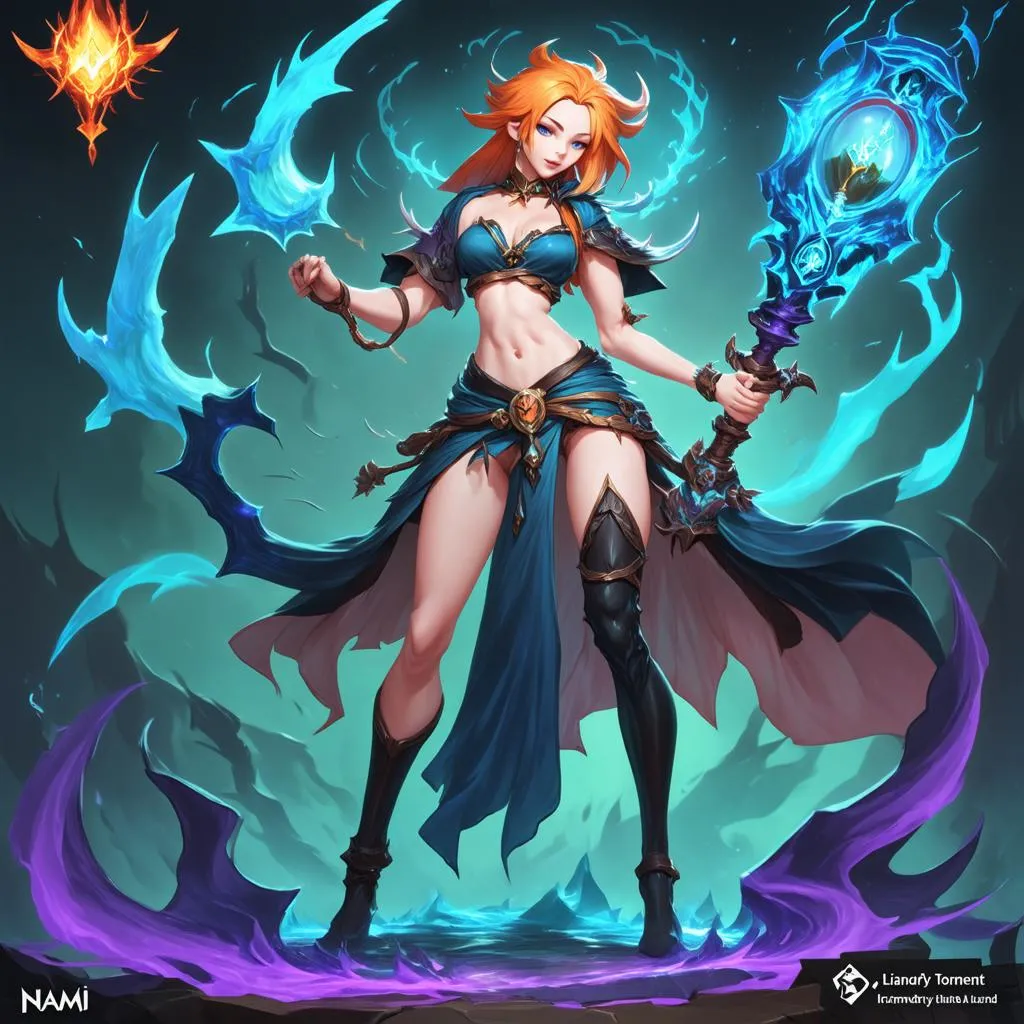 Nami build phép thuật