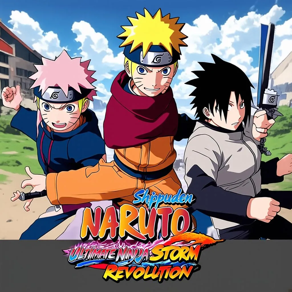 Bìa game Naruto Shippuden Ultimate Ninja Storm Revolution