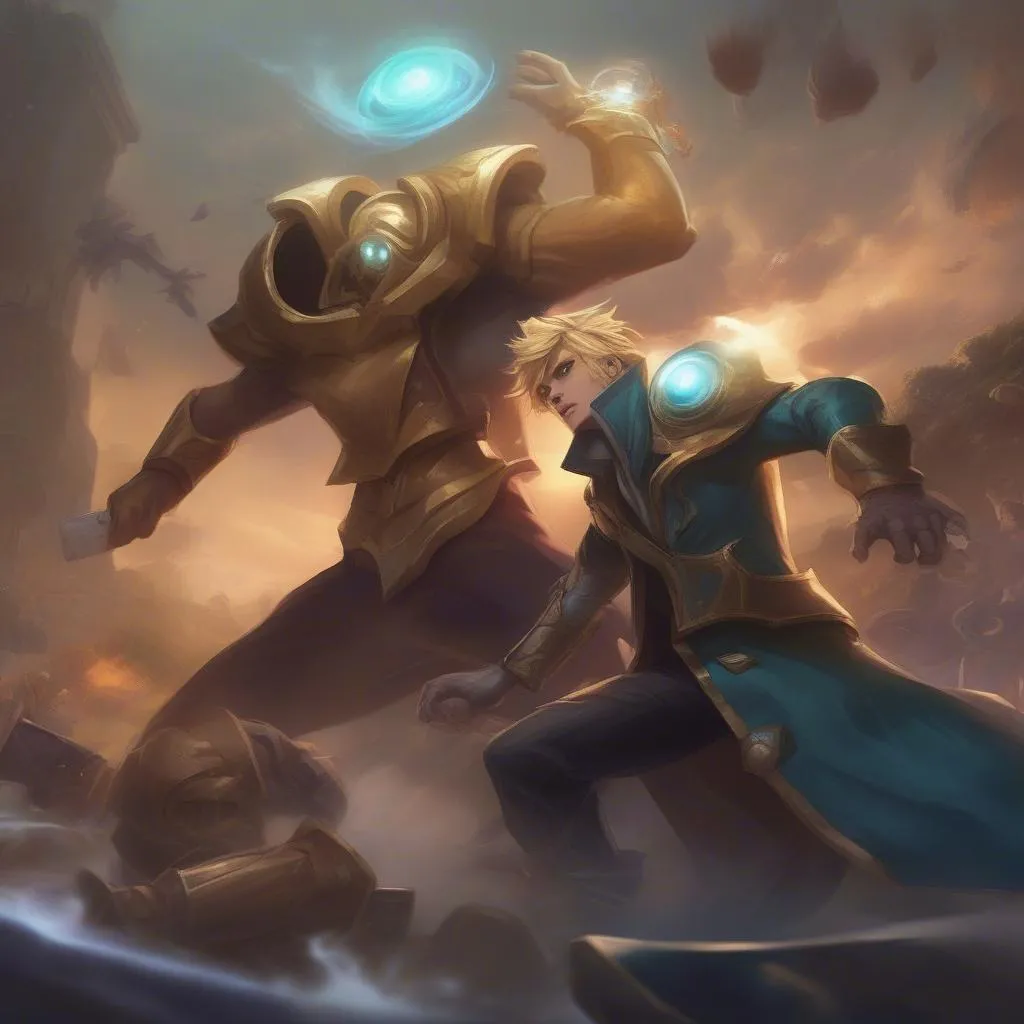 Nautilus and Ezreal: A formidable duo