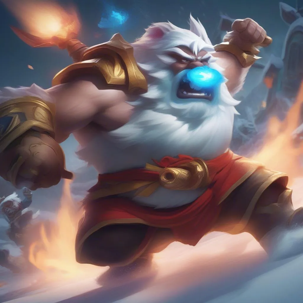 Nunu URF teamfight