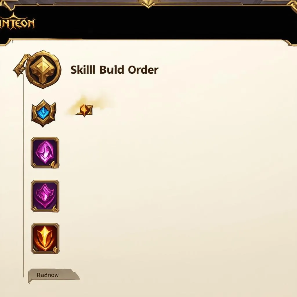 Pantheon build nâng cấp kỹ năng