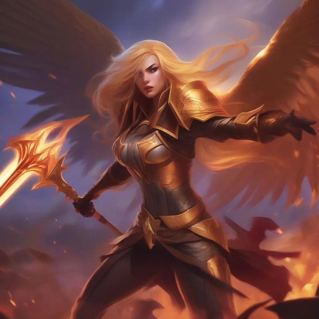 Pentakill Kayle Champion LOL