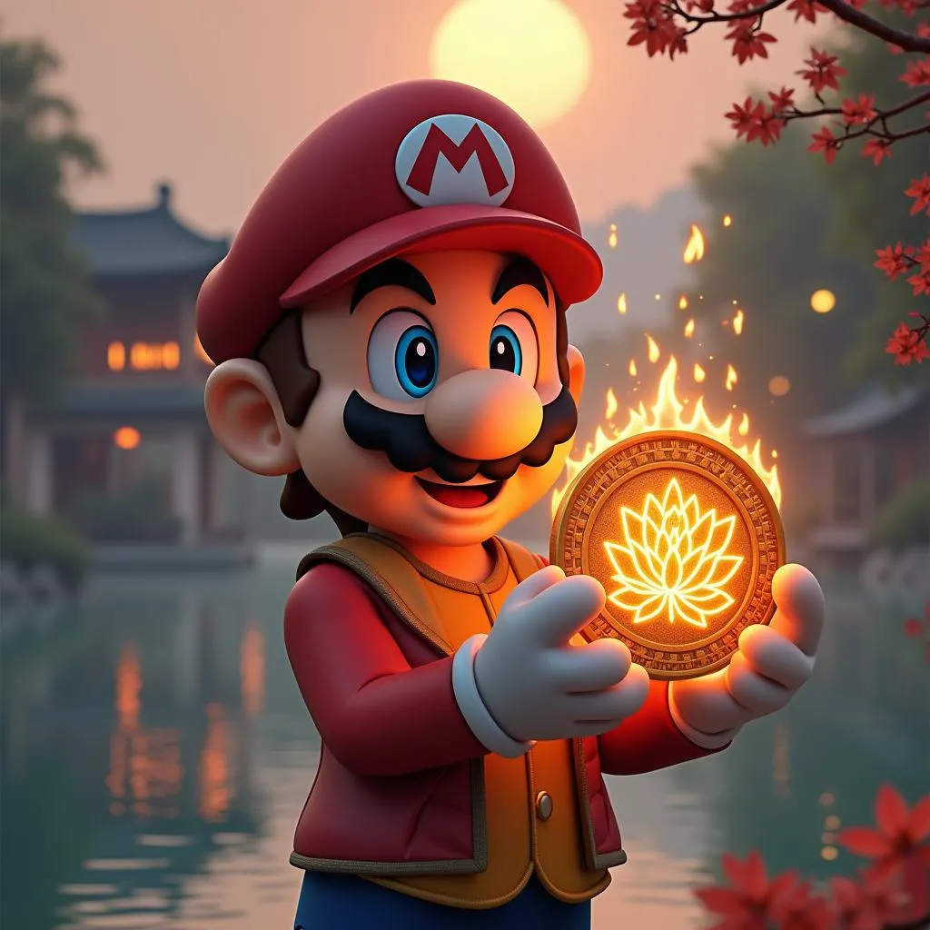 Perchance Mario ở Hồ Tây