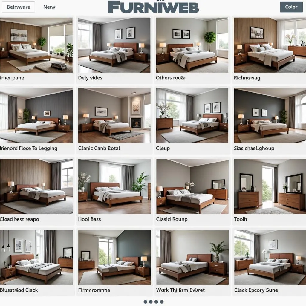 Phong cách nội thất đa dạng tại Furniweb