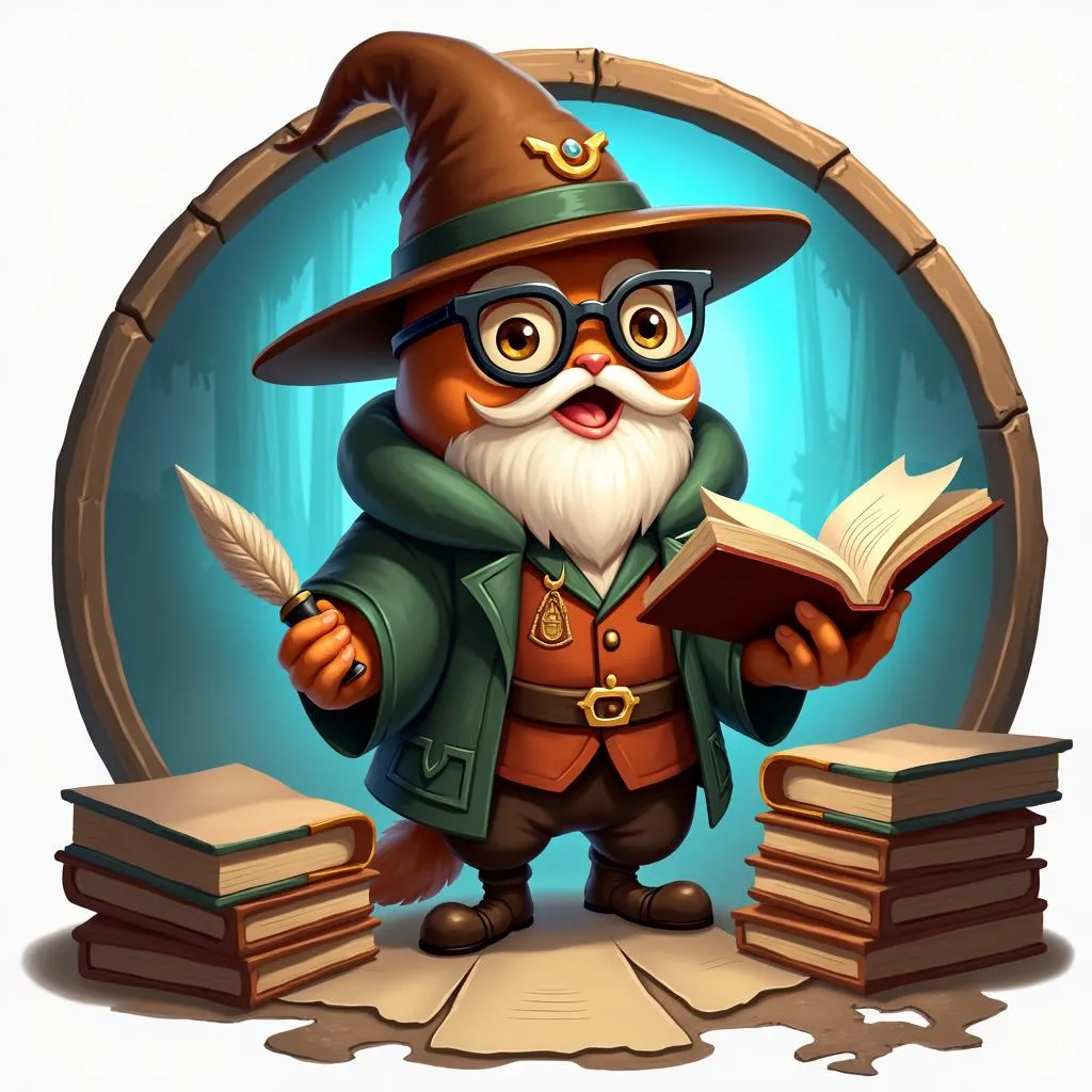 Hình ảnh Professor Poro trong game Liên Minh Huyền Thoại