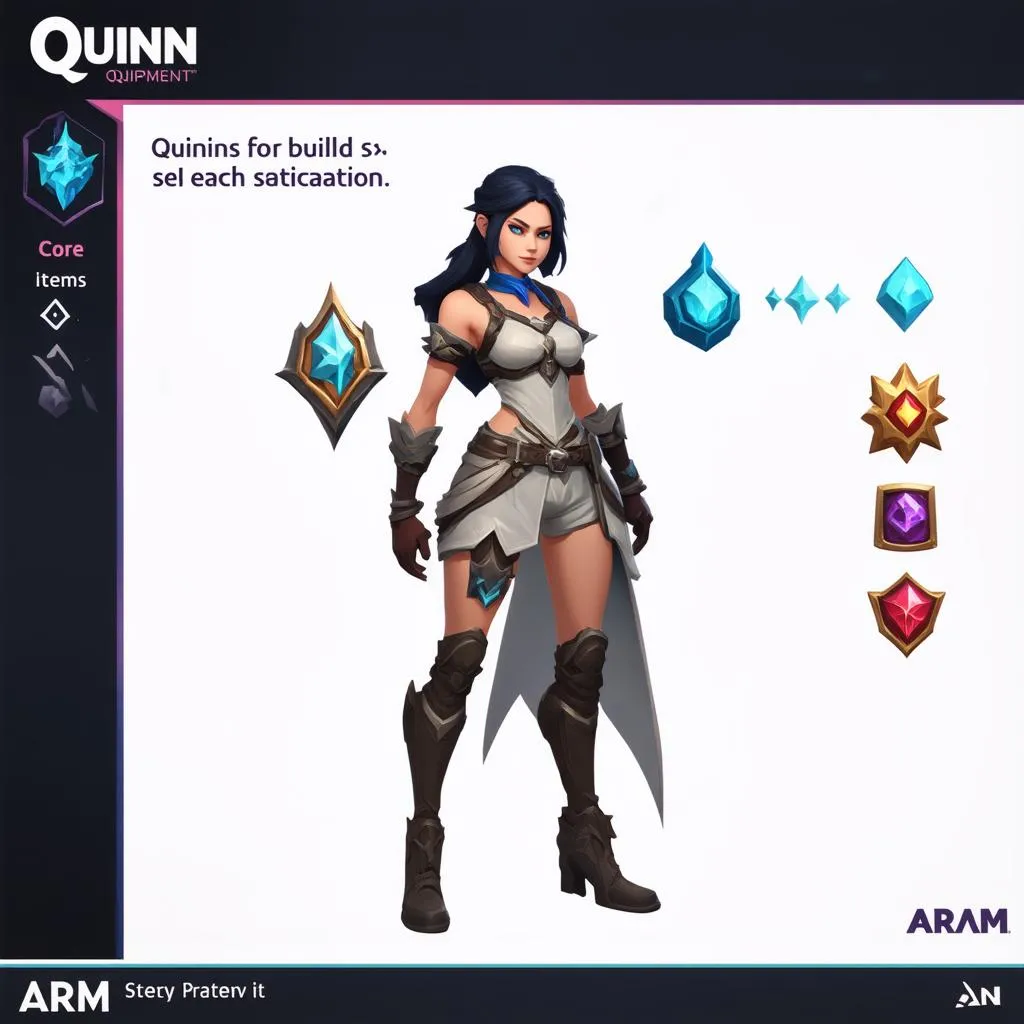 Trang bị Quinn ARAM