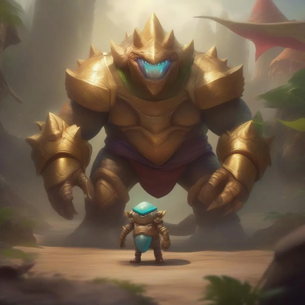 Rammus: Vị tướng phòng thủ mạnh mẽ