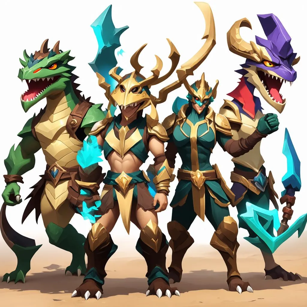 Renekton Nasus Sivir Azir Team