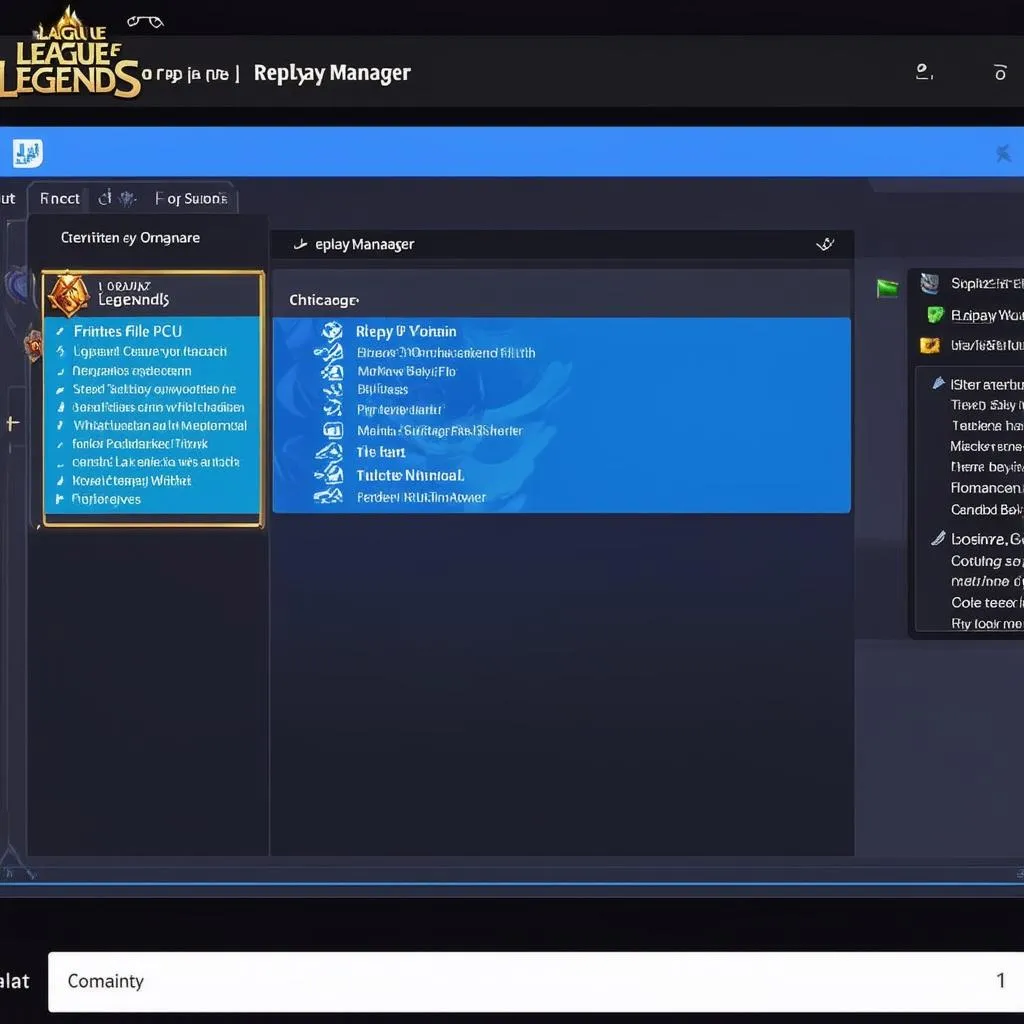 League of Legends Replay Manager