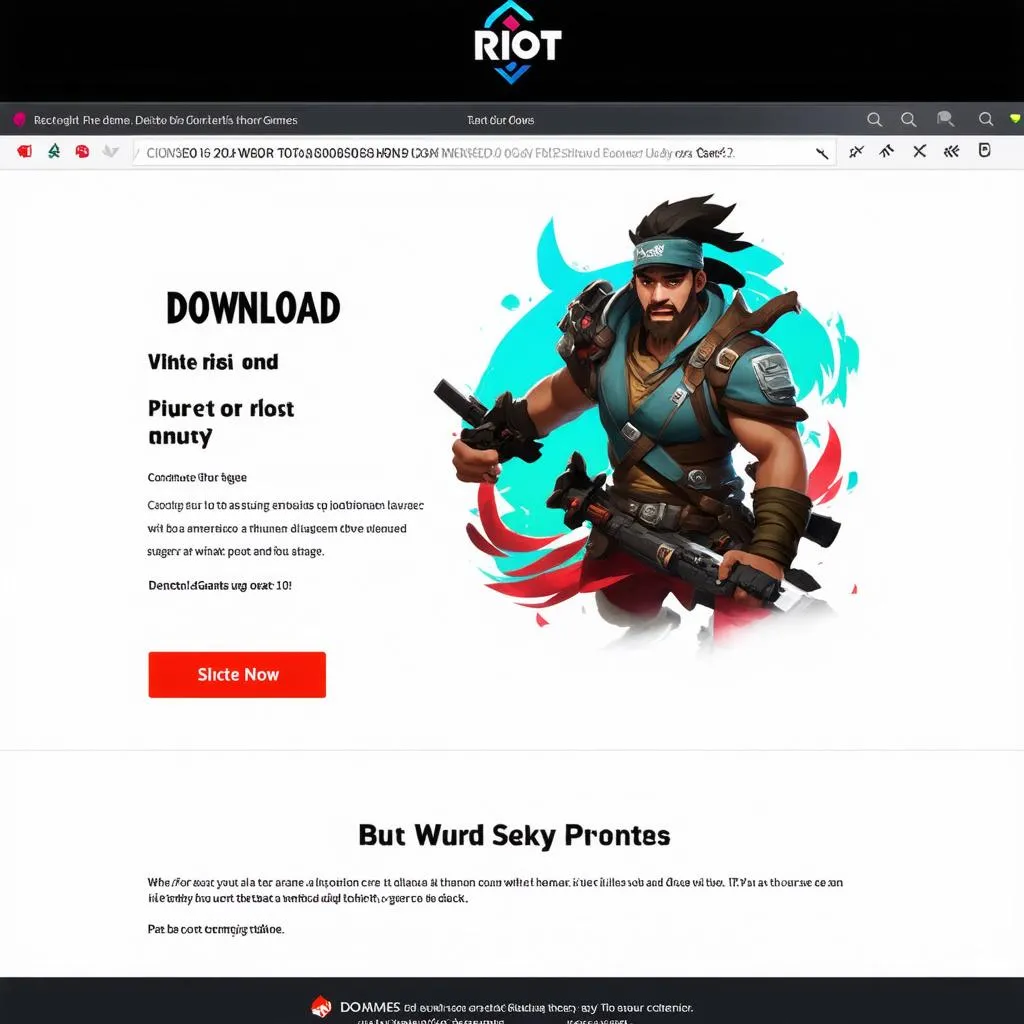 Website chính thức Riot Games