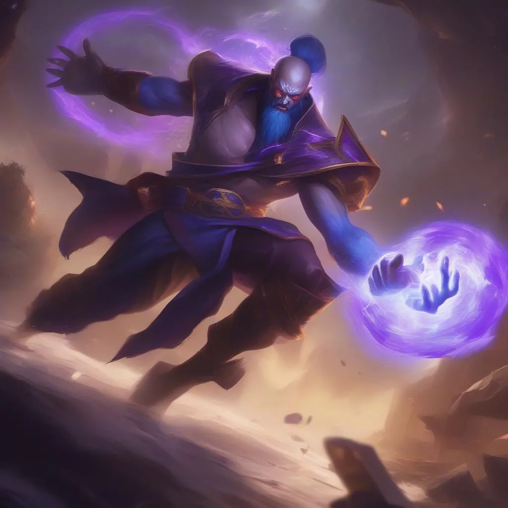 Ryze đấu với