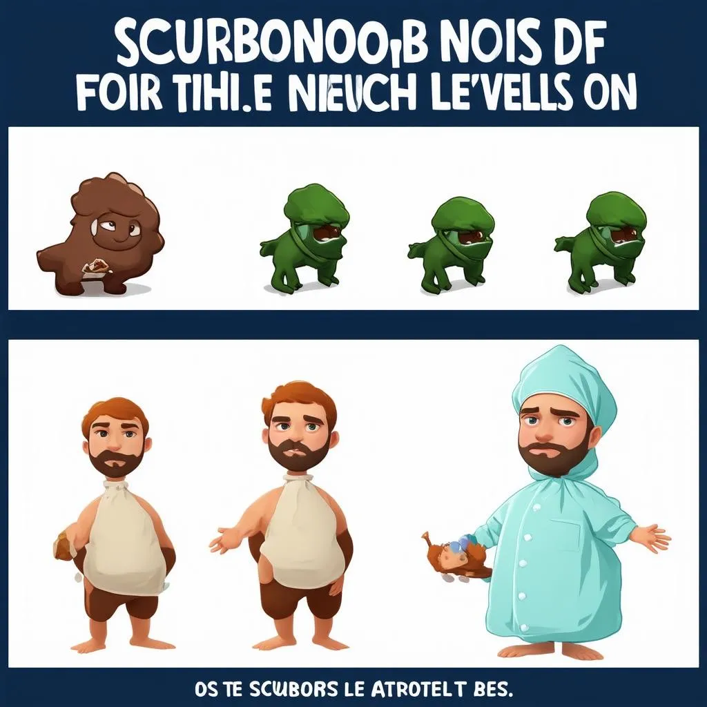 Scrubnoob levels 