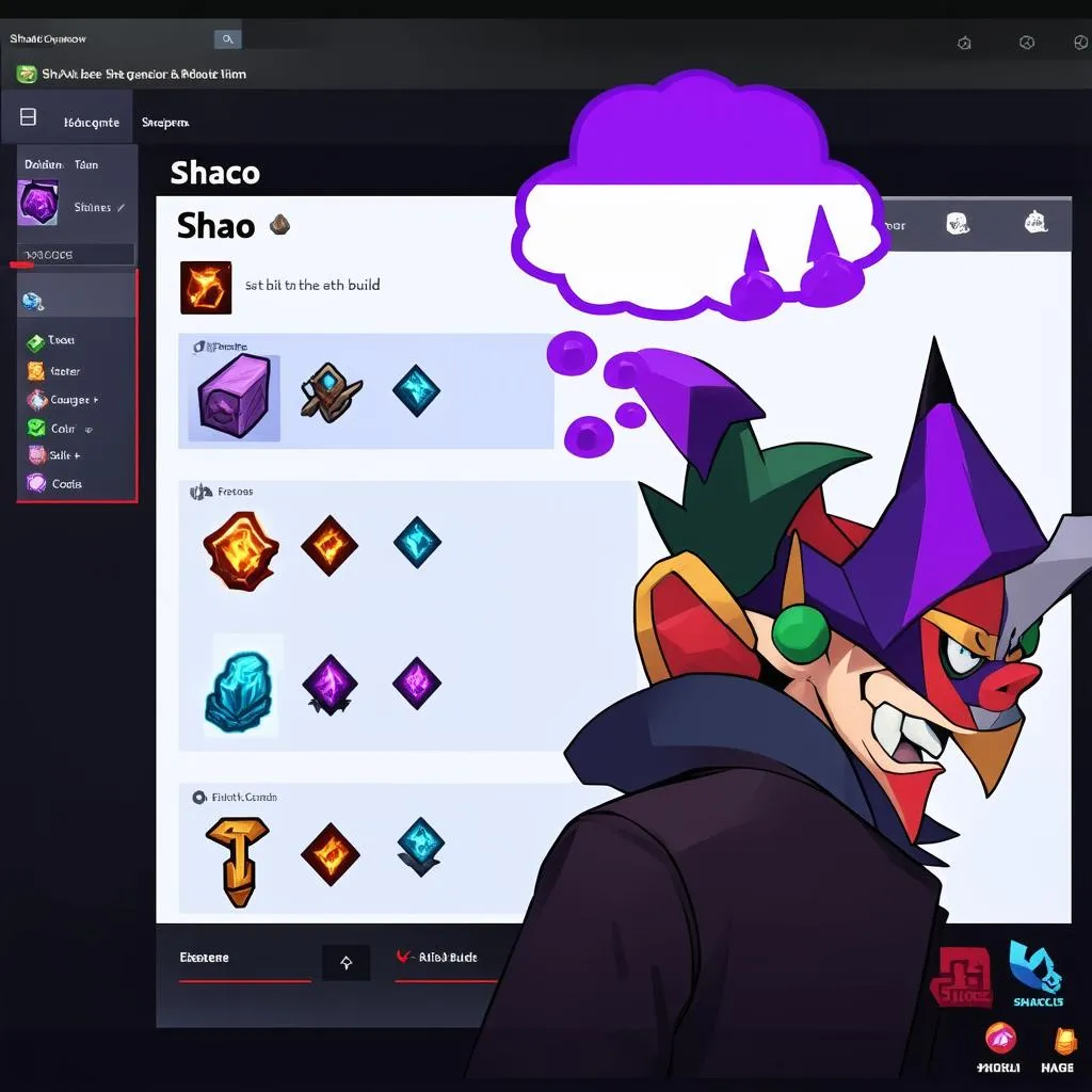 shaco build options