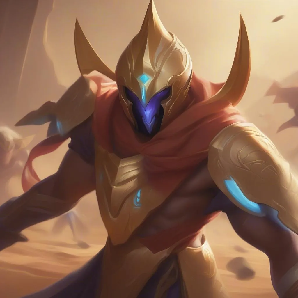 Azir trong TFT Shurima comp